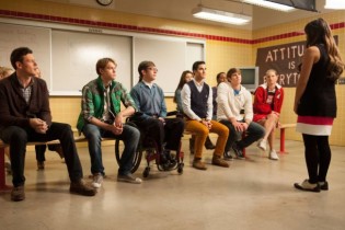 GLEE locker room GLEE locker room